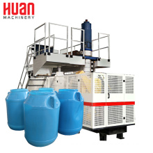 Hdpe bent pipe blow moulding plastic pe howllow tube extrusion blowing molding make machine